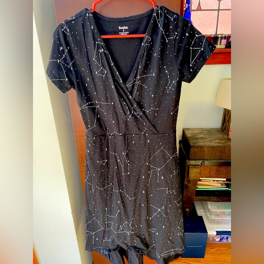 GLOW-IN-THE-DARK Svaha constellation dress